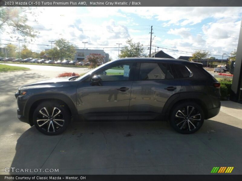 Machine Gray Metallic / Black 2023 Mazda CX-50 Turbo Premium Plus AWD