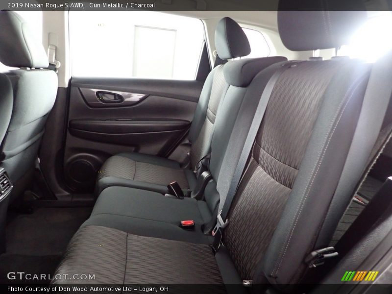 Gun Metallic / Charcoal 2019 Nissan Rogue S AWD