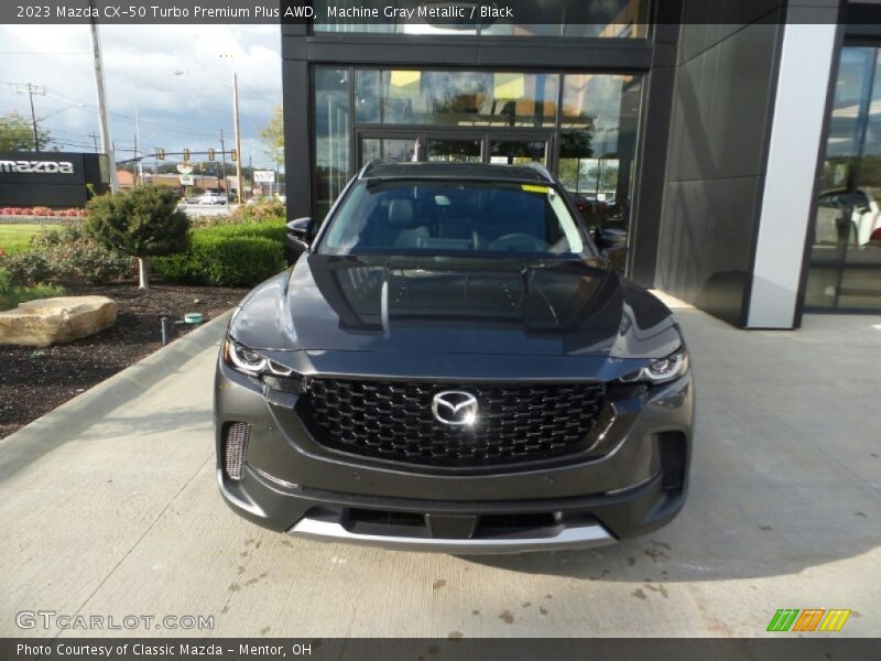 Machine Gray Metallic / Black 2023 Mazda CX-50 Turbo Premium Plus AWD