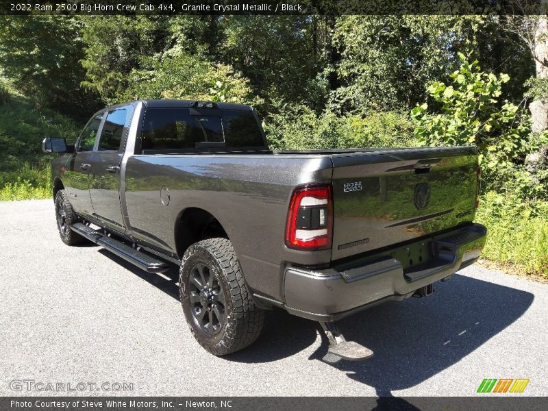 Granite Crystal Metallic / Black 2022 Ram 2500 Big Horn Crew Cab 4x4