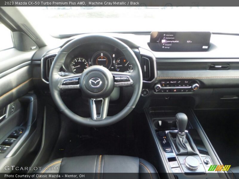 Machine Gray Metallic / Black 2023 Mazda CX-50 Turbo Premium Plus AWD
