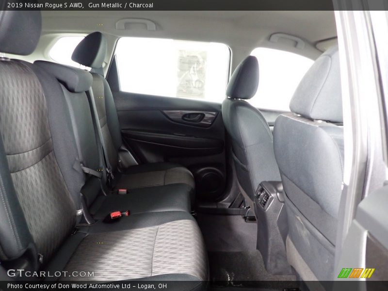 Gun Metallic / Charcoal 2019 Nissan Rogue S AWD