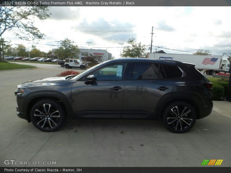 Machine Gray Metallic / Black 2023 Mazda CX-50 Turbo Premium Plus AWD