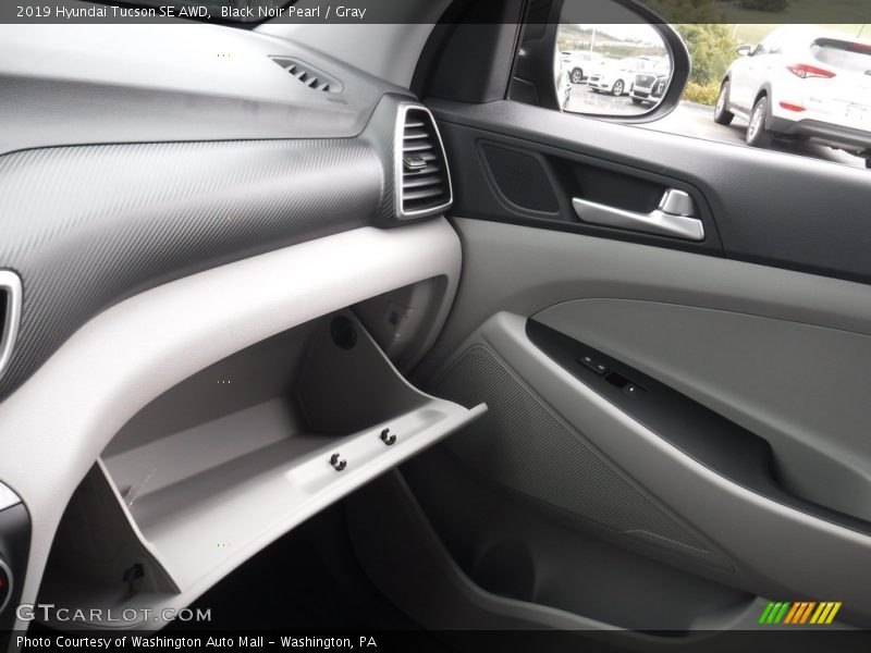 Black Noir Pearl / Gray 2019 Hyundai Tucson SE AWD