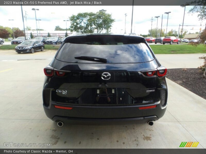 Jet Black Mica / Black 2023 Mazda CX-50 S Preferred Plus AWD