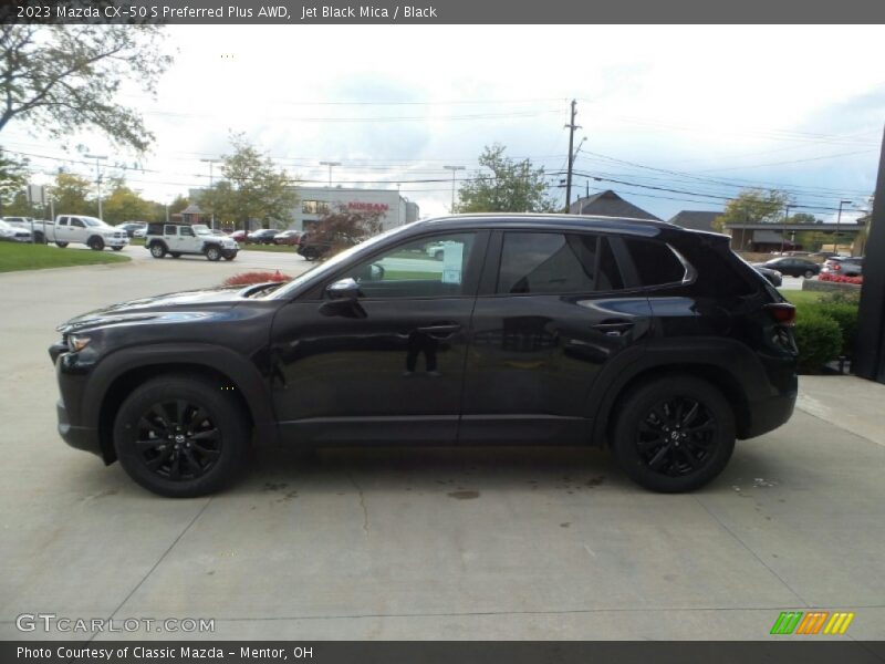 Jet Black Mica / Black 2023 Mazda CX-50 S Preferred Plus AWD