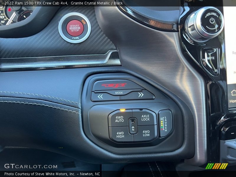 Controls of 2022 1500 TRX Crew Cab 4x4