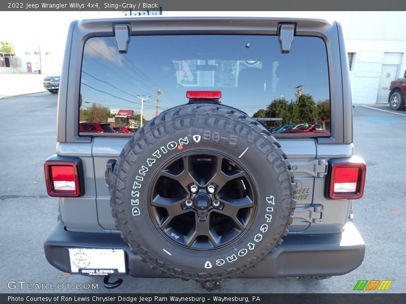 Sting-Gray / Black 2022 Jeep Wrangler Willys 4x4