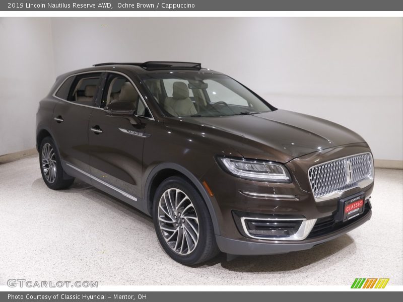 Ochre Brown / Cappuccino 2019 Lincoln Nautilus Reserve AWD