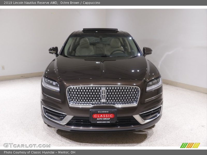 Ochre Brown / Cappuccino 2019 Lincoln Nautilus Reserve AWD