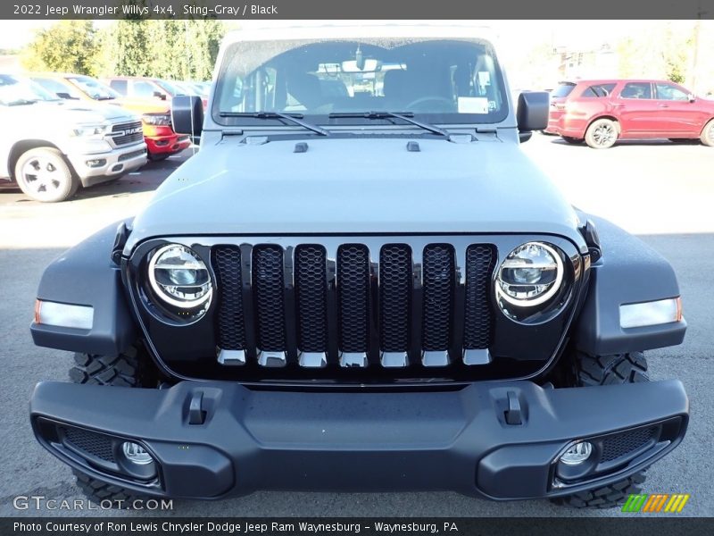 Sting-Gray / Black 2022 Jeep Wrangler Willys 4x4