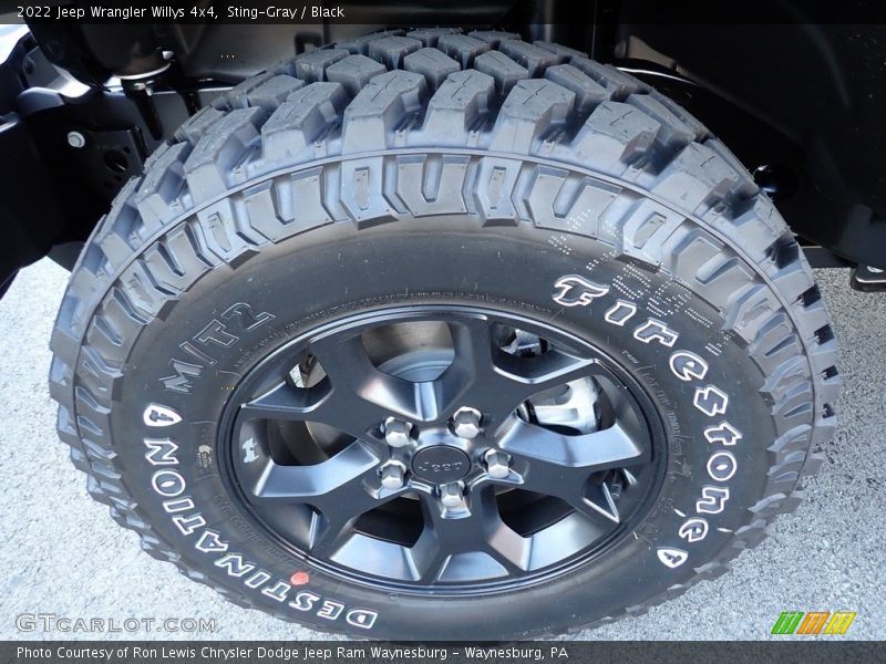 Sting-Gray / Black 2022 Jeep Wrangler Willys 4x4