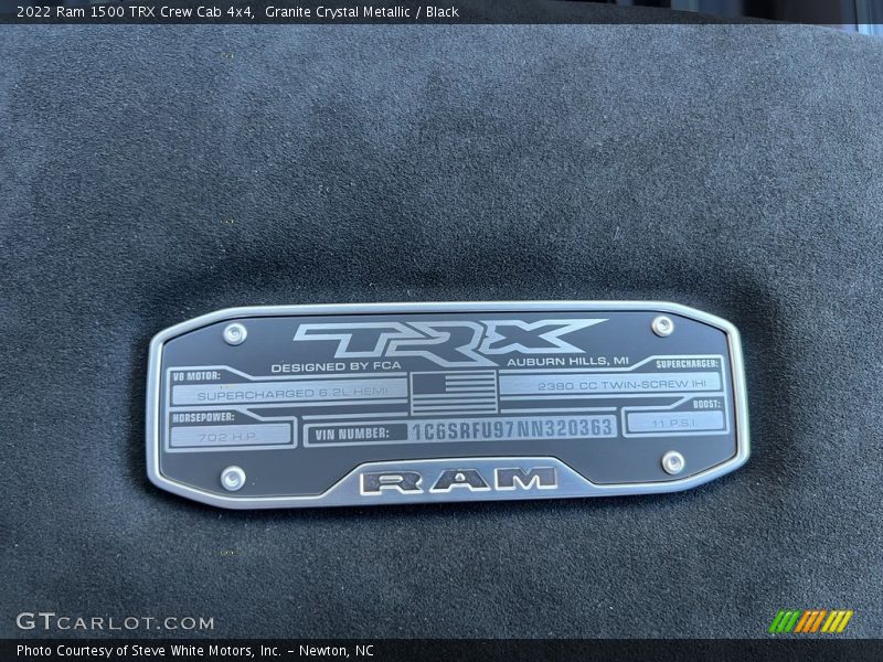  2022 1500 TRX Crew Cab 4x4 Logo