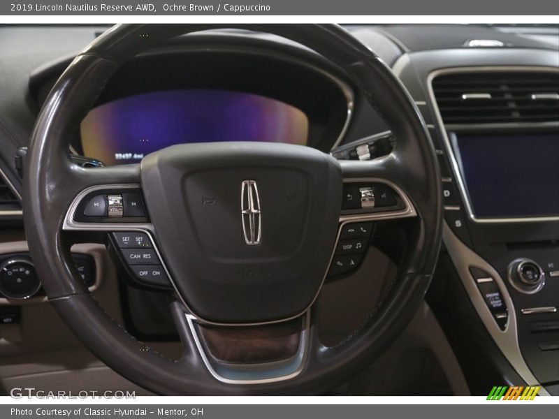  2019 Nautilus Reserve AWD Steering Wheel