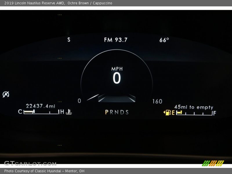  2019 Nautilus Reserve AWD Reserve AWD Gauges