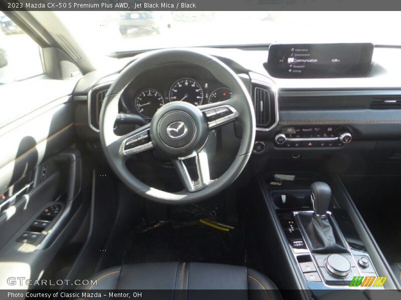 Jet Black Mica / Black 2023 Mazda CX-50 S Premium Plus AWD