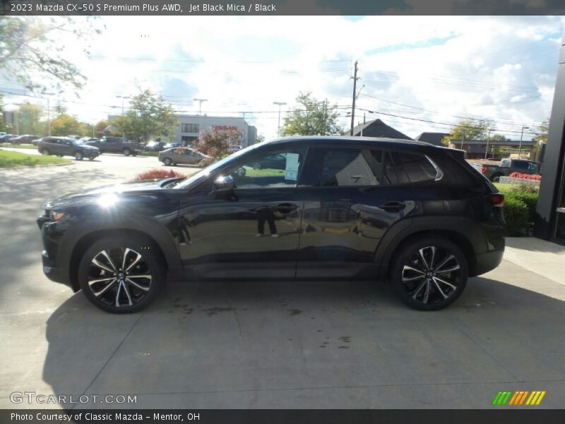 Jet Black Mica / Black 2023 Mazda CX-50 S Premium Plus AWD