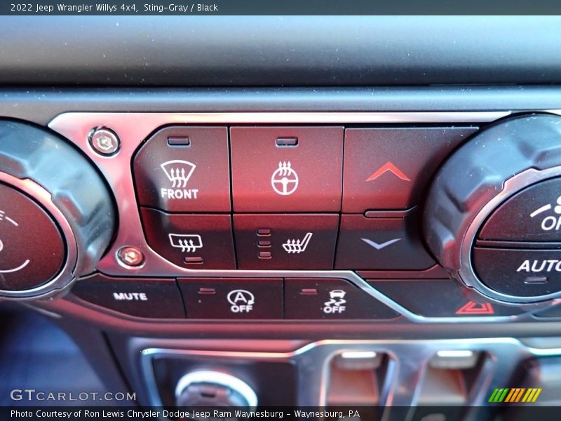 Sting-Gray / Black 2022 Jeep Wrangler Willys 4x4