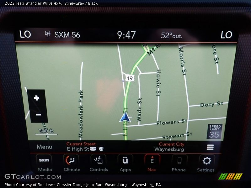 Sting-Gray / Black 2022 Jeep Wrangler Willys 4x4