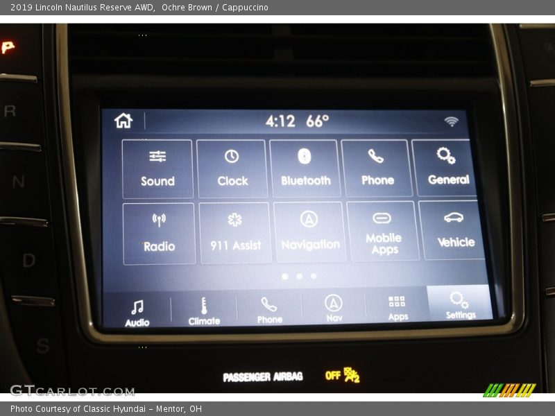 Ochre Brown / Cappuccino 2019 Lincoln Nautilus Reserve AWD