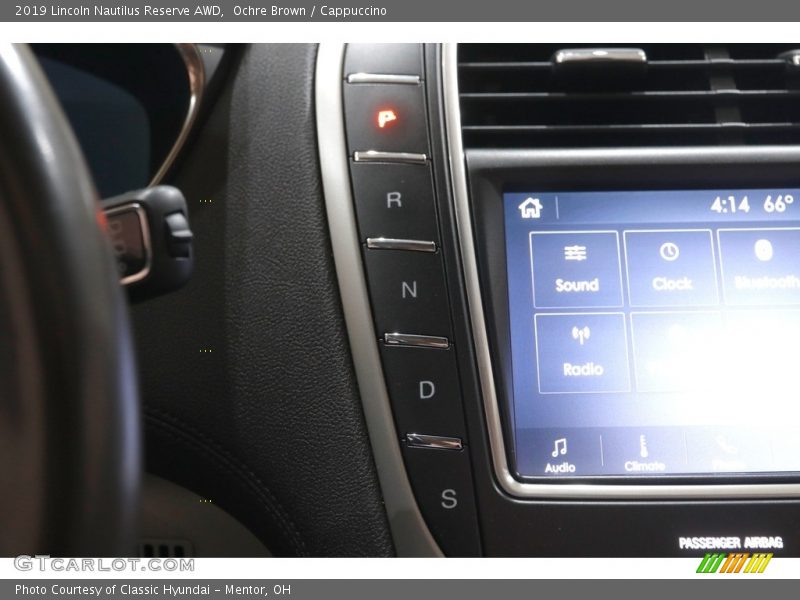 Ochre Brown / Cappuccino 2019 Lincoln Nautilus Reserve AWD