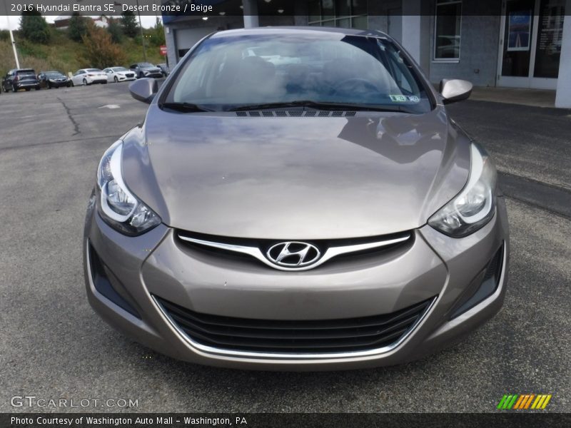 Desert Bronze / Beige 2016 Hyundai Elantra SE