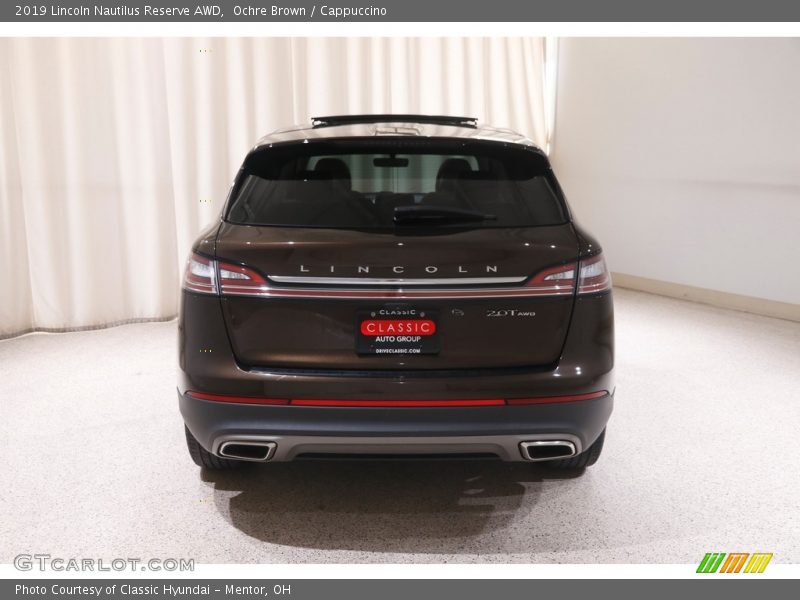 Ochre Brown / Cappuccino 2019 Lincoln Nautilus Reserve AWD