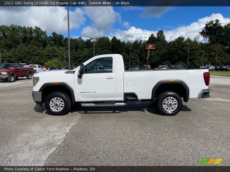  2022 Sierra 2500HD SLE Regular Cab 4WD Summit White