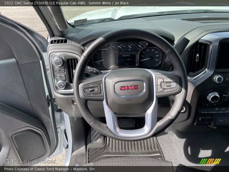  2022 Sierra 2500HD SLE Regular Cab 4WD Steering Wheel