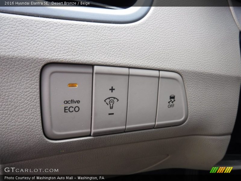Desert Bronze / Beige 2016 Hyundai Elantra SE
