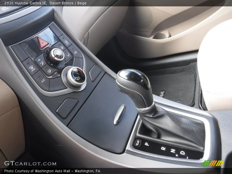 Desert Bronze / Beige 2016 Hyundai Elantra SE