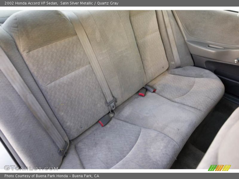 Satin Silver Metallic / Quartz Gray 2002 Honda Accord VP Sedan