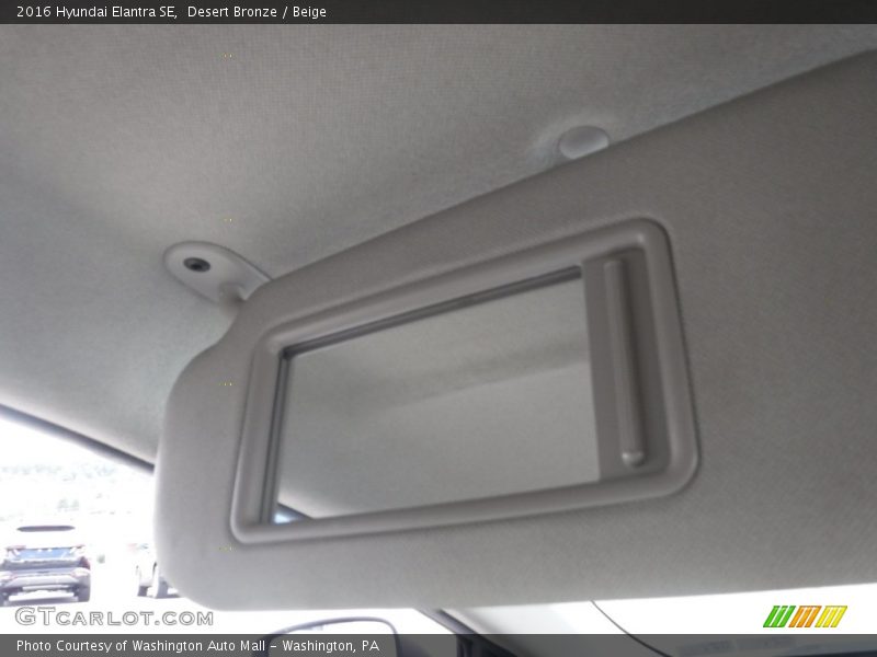Desert Bronze / Beige 2016 Hyundai Elantra SE