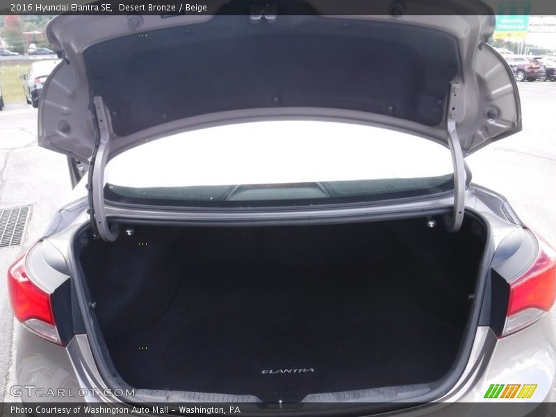 Desert Bronze / Beige 2016 Hyundai Elantra SE