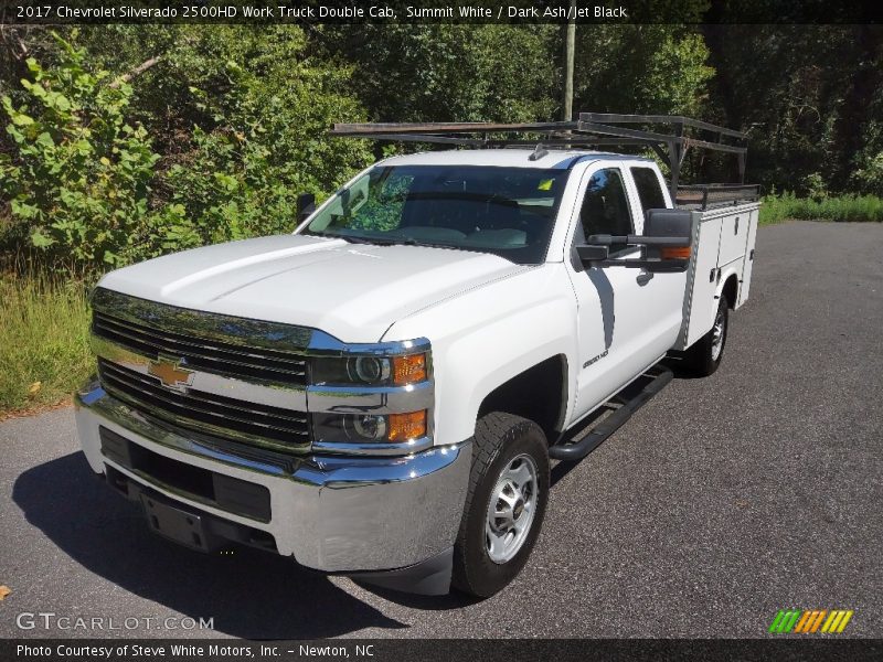 Summit White / Dark Ash/Jet Black 2017 Chevrolet Silverado 2500HD Work Truck Double Cab
