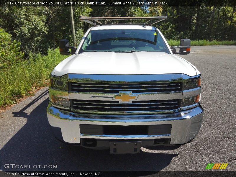 Summit White / Dark Ash/Jet Black 2017 Chevrolet Silverado 2500HD Work Truck Double Cab