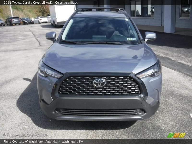 Celestite / Black 2022 Toyota Corolla Cross LE AWD