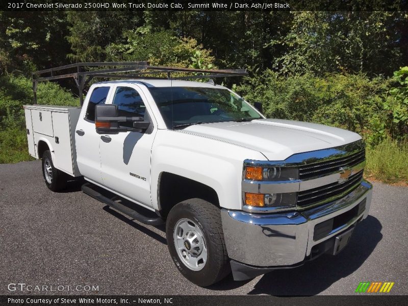 Summit White / Dark Ash/Jet Black 2017 Chevrolet Silverado 2500HD Work Truck Double Cab
