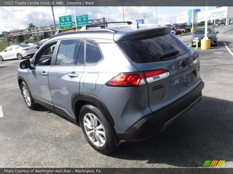 Celestite / Black 2022 Toyota Corolla Cross LE AWD