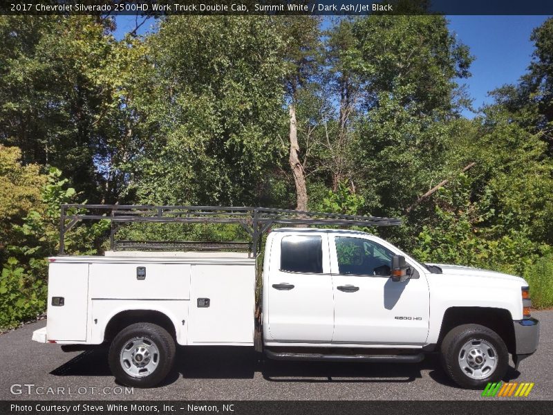Summit White / Dark Ash/Jet Black 2017 Chevrolet Silverado 2500HD Work Truck Double Cab