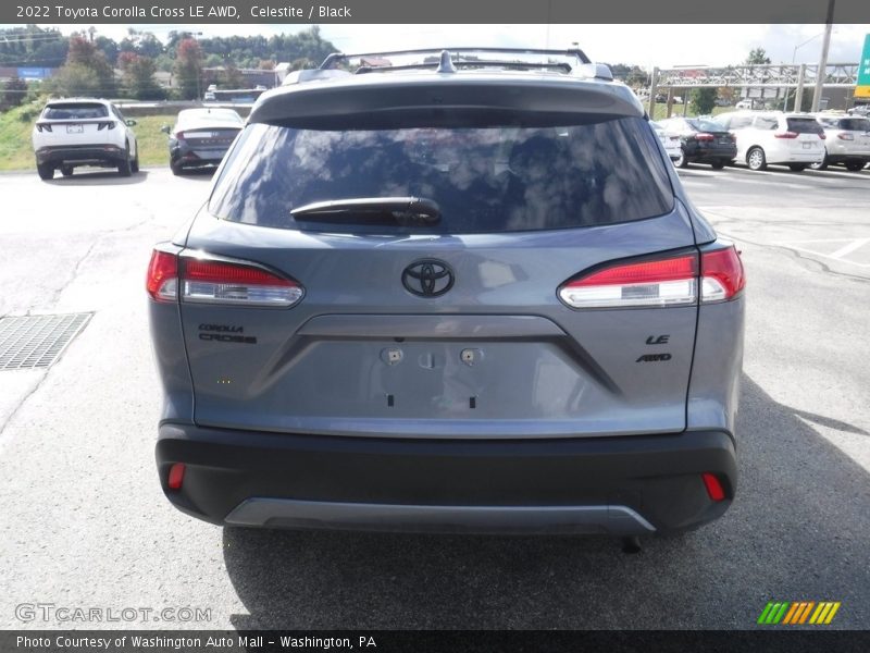 Celestite / Black 2022 Toyota Corolla Cross LE AWD