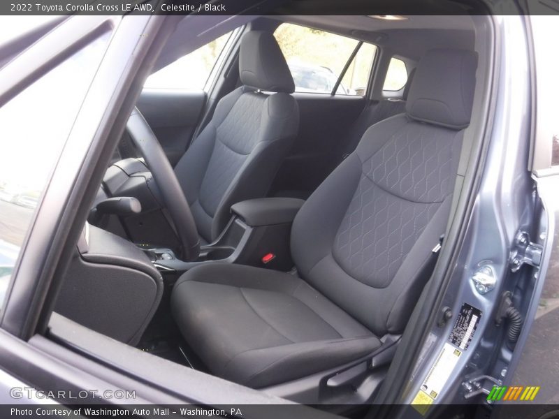 Front Seat of 2022 Corolla Cross LE AWD
