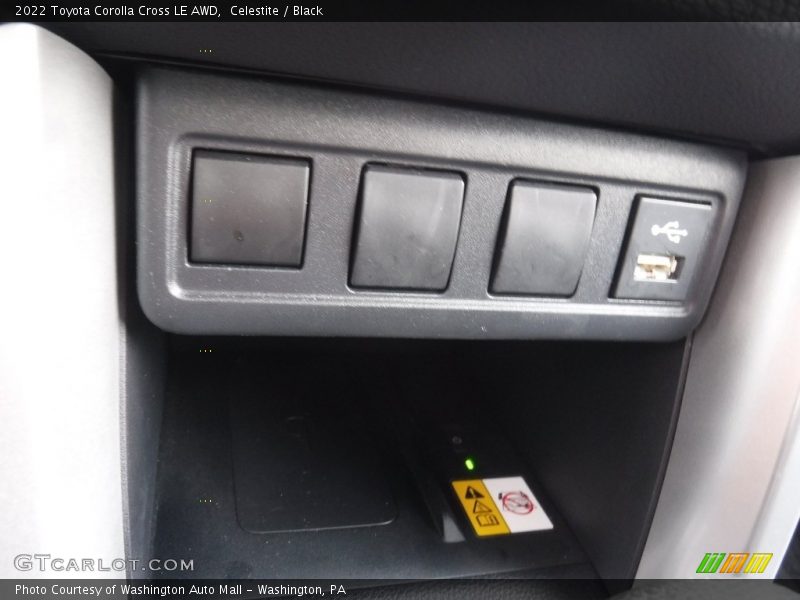 Celestite / Black 2022 Toyota Corolla Cross LE AWD
