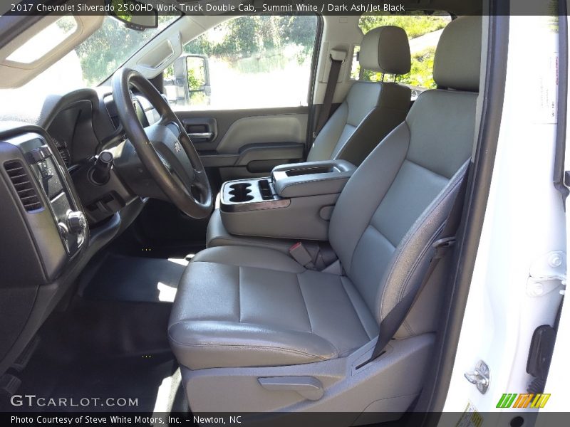 Summit White / Dark Ash/Jet Black 2017 Chevrolet Silverado 2500HD Work Truck Double Cab