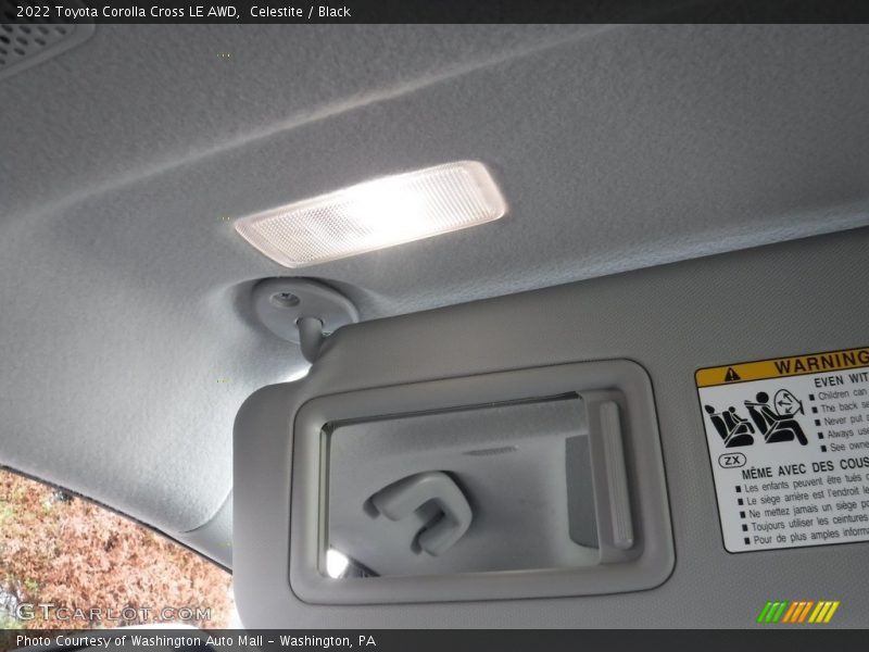 Celestite / Black 2022 Toyota Corolla Cross LE AWD