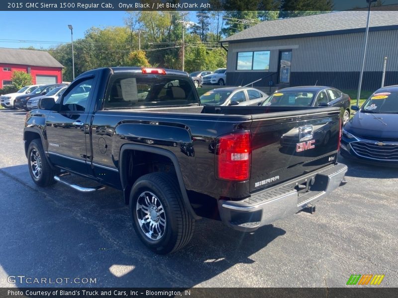 Onyx Black / Jet Black/Dark Ash 2015 GMC Sierra 1500 Regular Cab