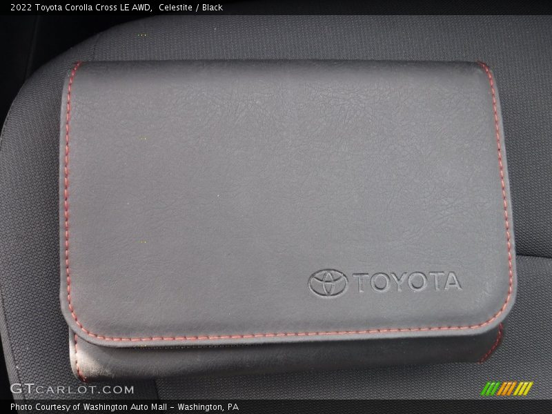 Celestite / Black 2022 Toyota Corolla Cross LE AWD