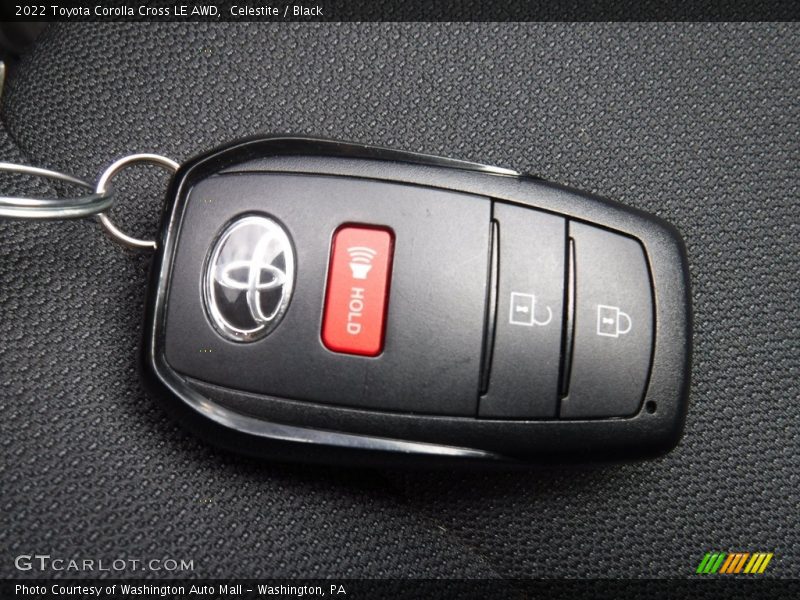 Keys of 2022 Corolla Cross LE AWD