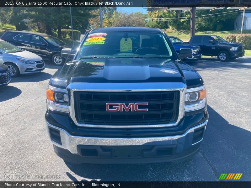 Onyx Black / Jet Black/Dark Ash 2015 GMC Sierra 1500 Regular Cab