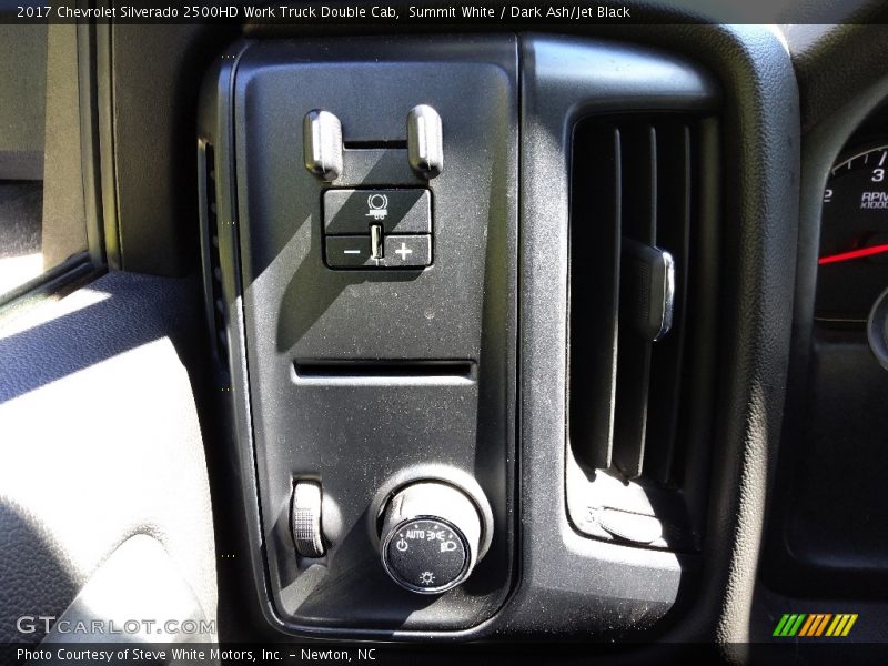 Summit White / Dark Ash/Jet Black 2017 Chevrolet Silverado 2500HD Work Truck Double Cab